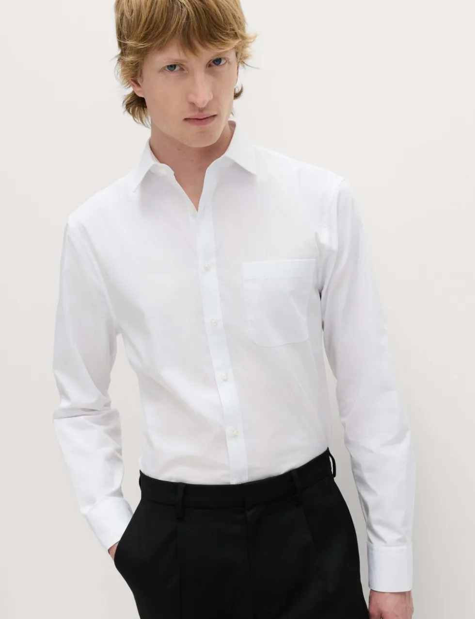 5 Pack Slim Fit Easy Iron Long Sleeve Shirts