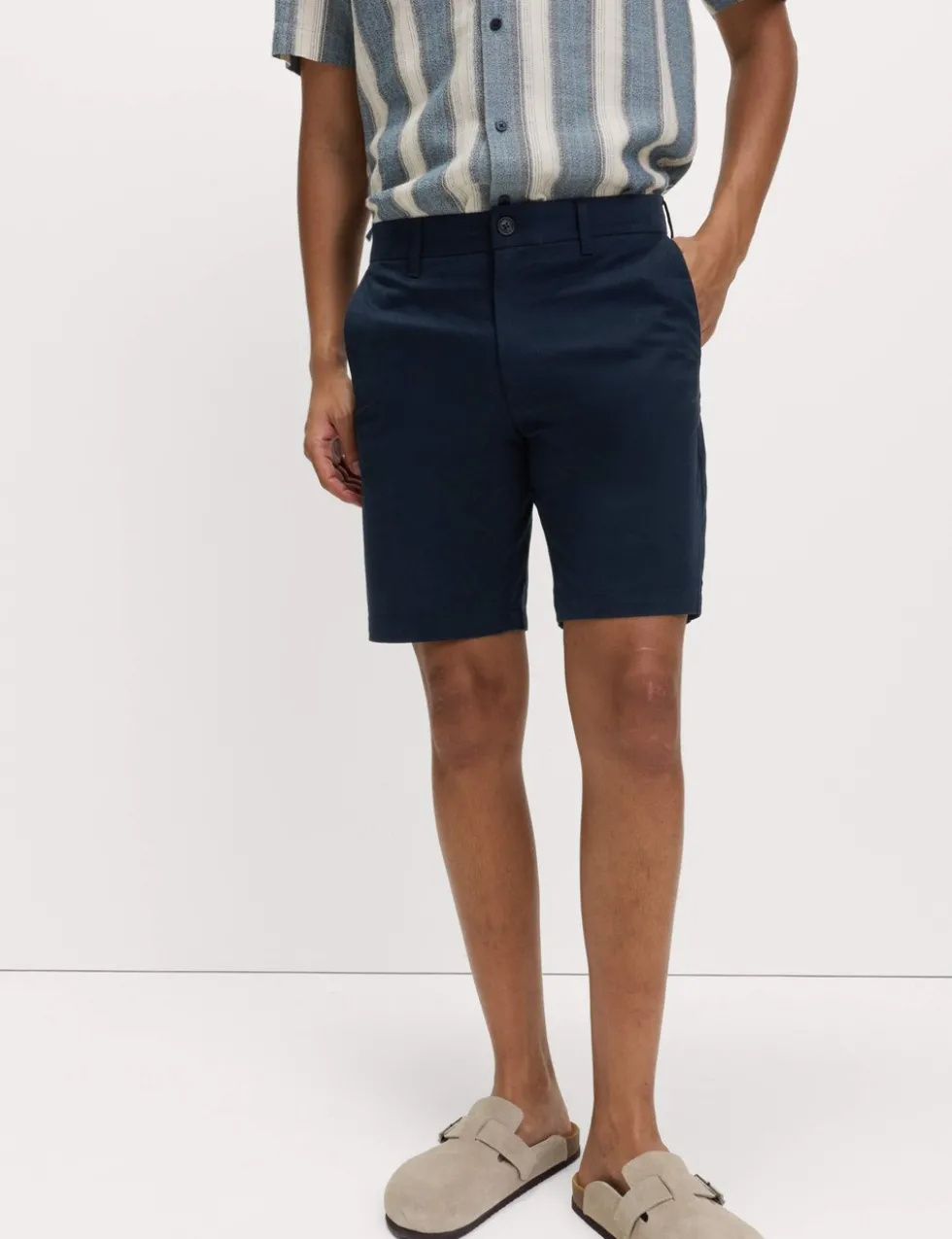 2 Pack Slim Fit Stretch Chino Shorts