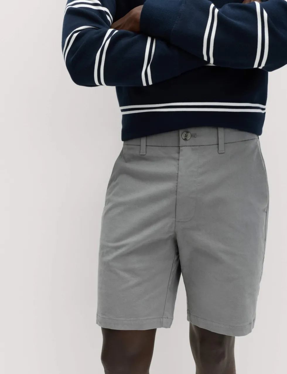 2 Pack Slim Fit Stretch Chino Shorts