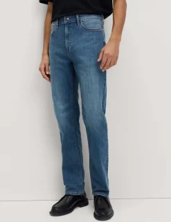 2 Pack Straight Fit Stretch Jeans