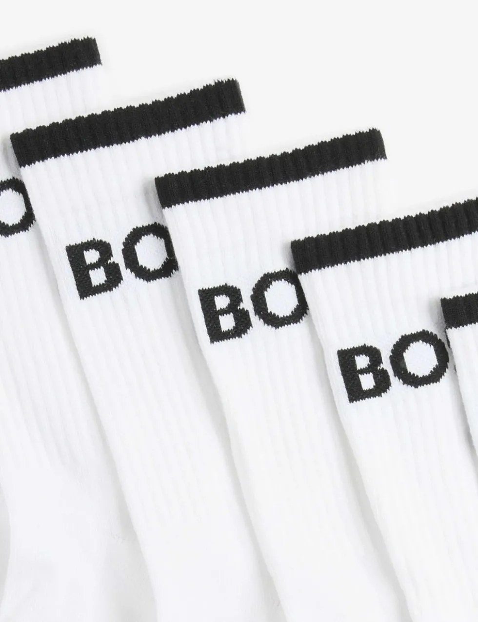 6 Pack Stripe Cotton Rich Ankle Socks