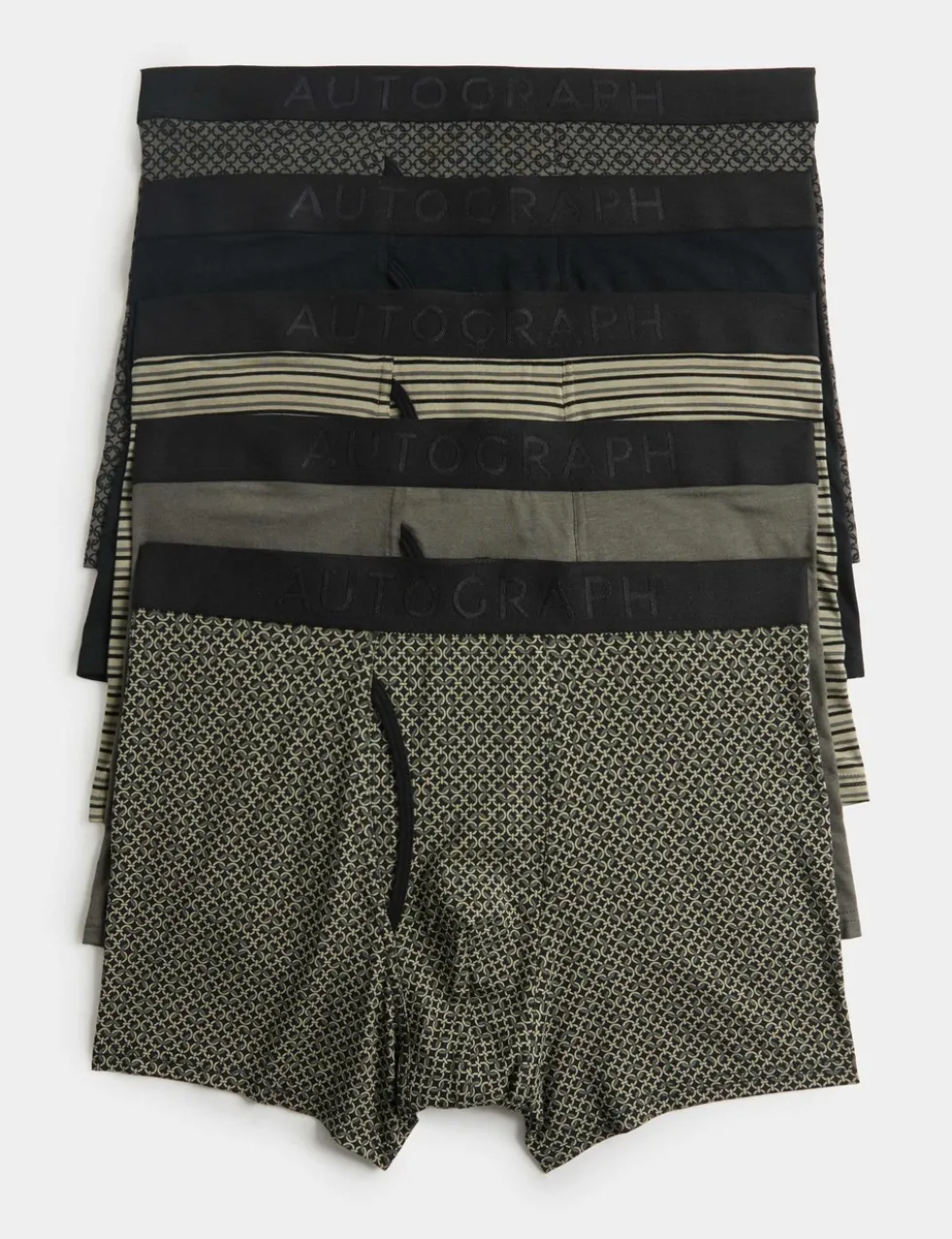 5 Pack Supersoft Cotton Trunks