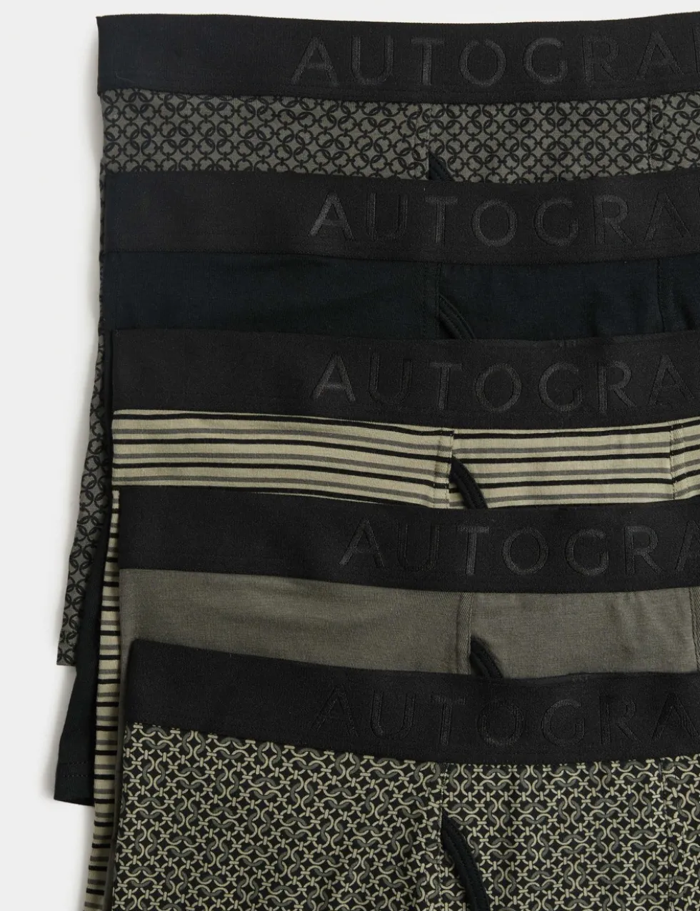 5 Pack Supersoft Cotton Trunks