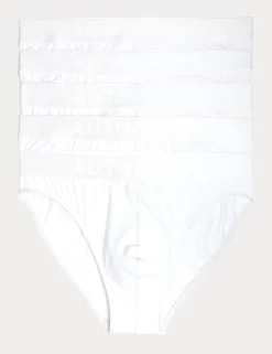 5 Pack Supersoft Mid Briefs
