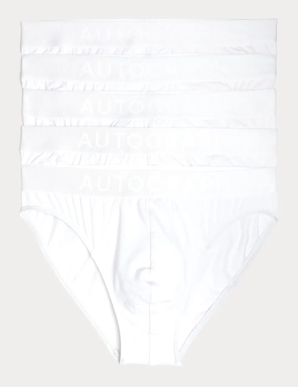 5 Pack Supersoft Mid Briefs