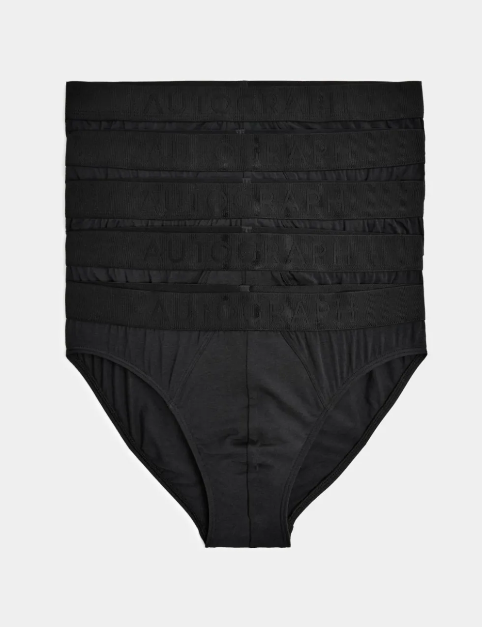 5 Pack Supersoft Mid Briefs