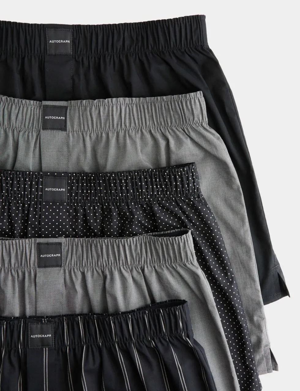 5 Pack Supima® Cotton Rich Woven Boxers