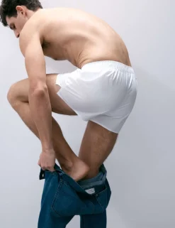 5 Pack Supima® Cotton Rich Woven Boxers