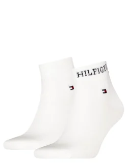 2 Pack TH Men Cotton Rich Quarter Socks