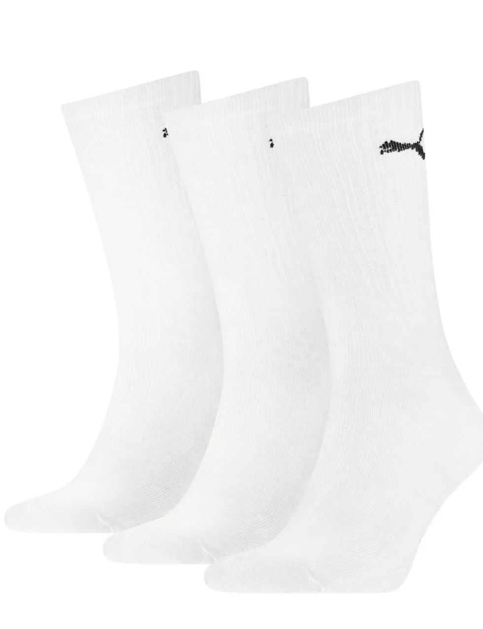 3 Pack Unisex Cotton Rich Crew Socks