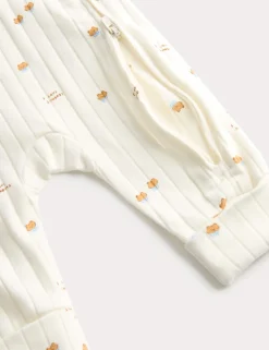 3 Pack Unisex Cotton Rich Baking Print Sleepsuits (6lb 3oz-3 Yrs)