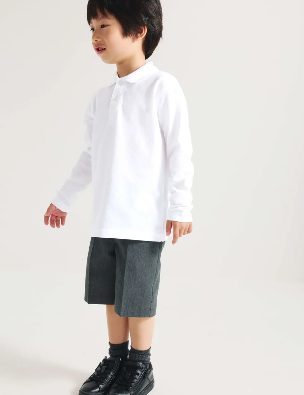 2 Pack Unisex Pure Cotton Stain Resist School Polo Shirts (2-18 Yrs)