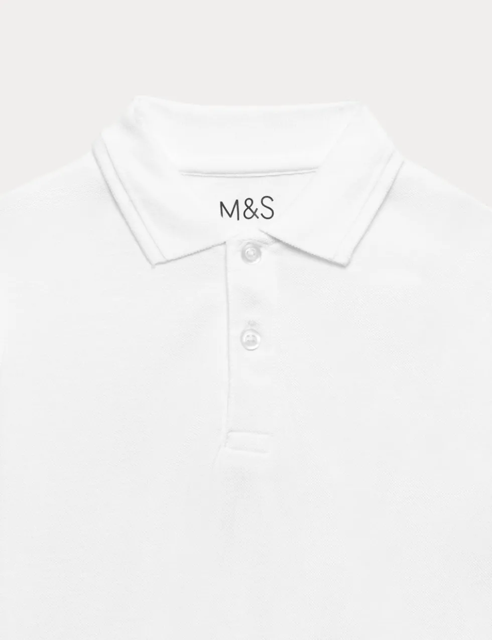 2 Pack Unisex Pure Cotton Stain Resist School Polo Shirts (2-18 Yrs)