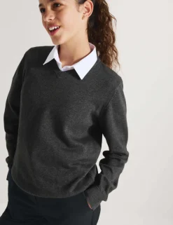 2 Pack Unisex Pure Cotton School Jumper (3-18 Yrs)