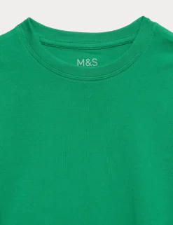 2 Pack Unisex Pure Cotton School T-Shirts (2-16 Yrs)