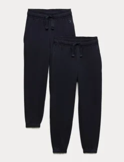 2 Pack Unisex School Joggers (2-16 Yrs)