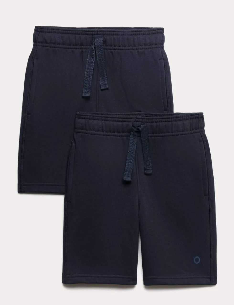 2 Pack Unisex School Sweat Shorts (2-16 Yrs)