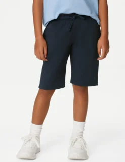 2 Pack Unisex School Sweat Shorts (2-16 Yrs)