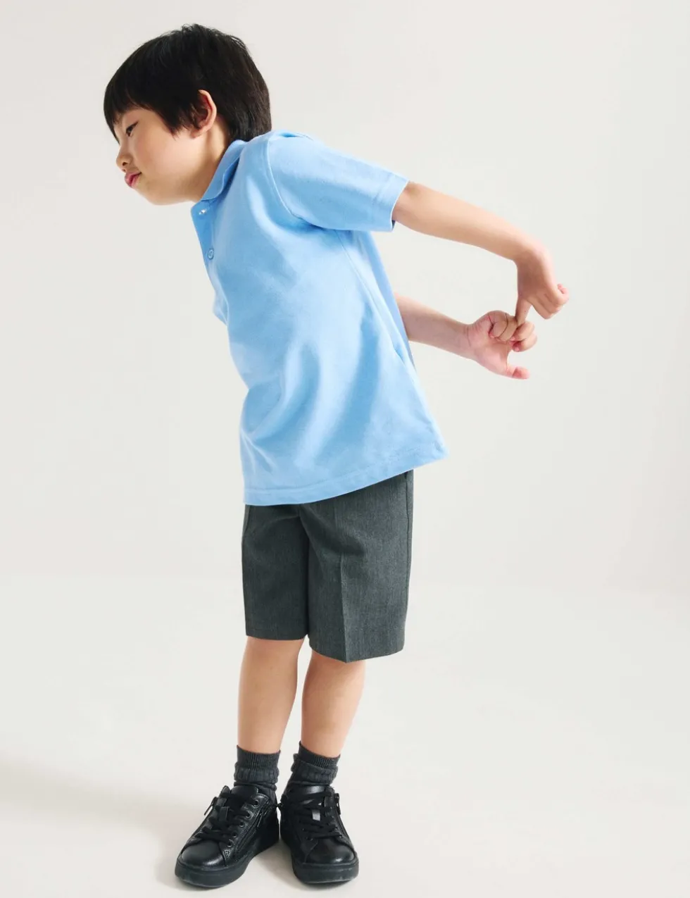 3 Pack Unisex Stain Resist School Polo Shirts (2-18 Yrs)