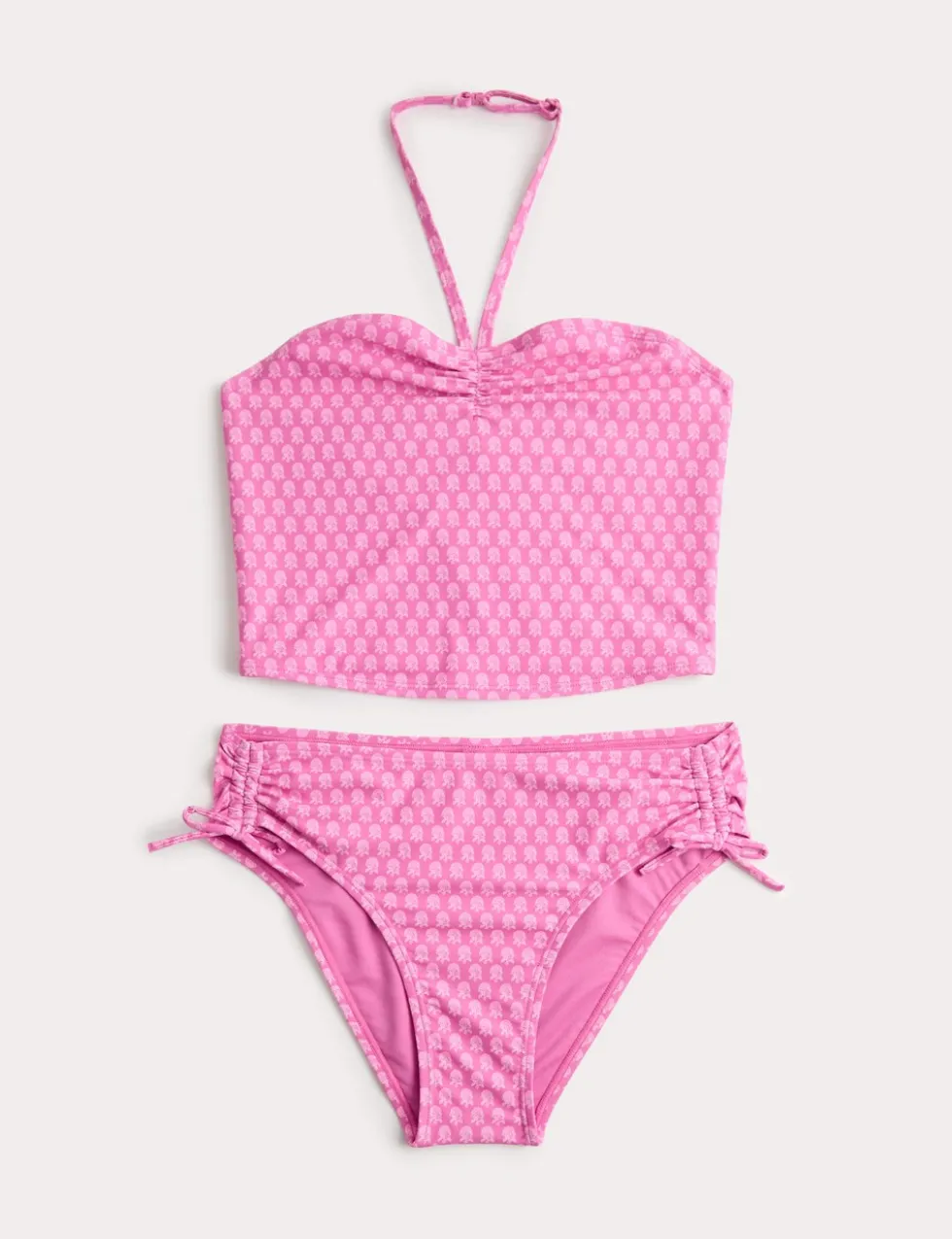 2 Piece Block Print Tankini (6-16 Yrs)