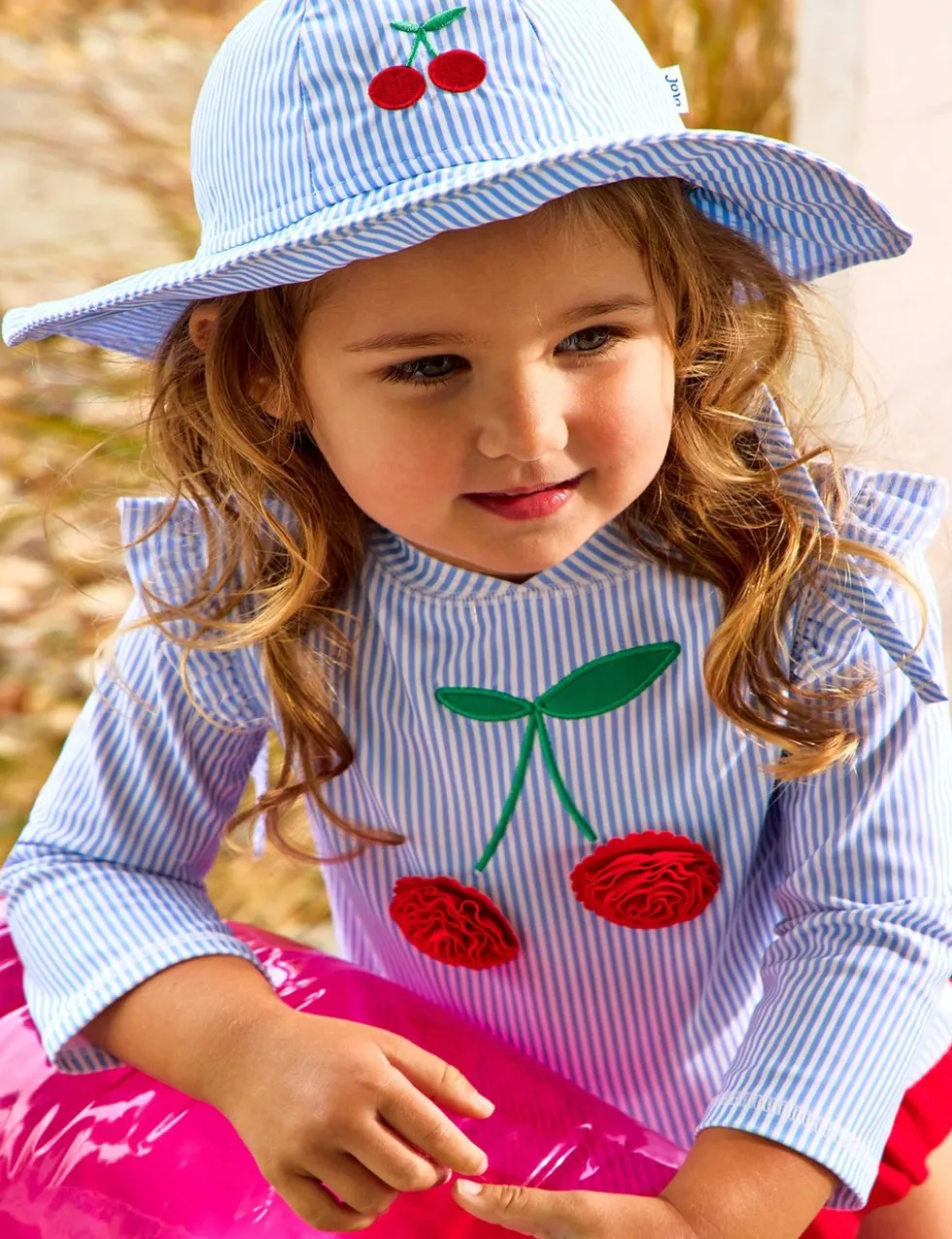 2 Piece Cherry Stripe Swim Set (6 Mths-6 Yrs)