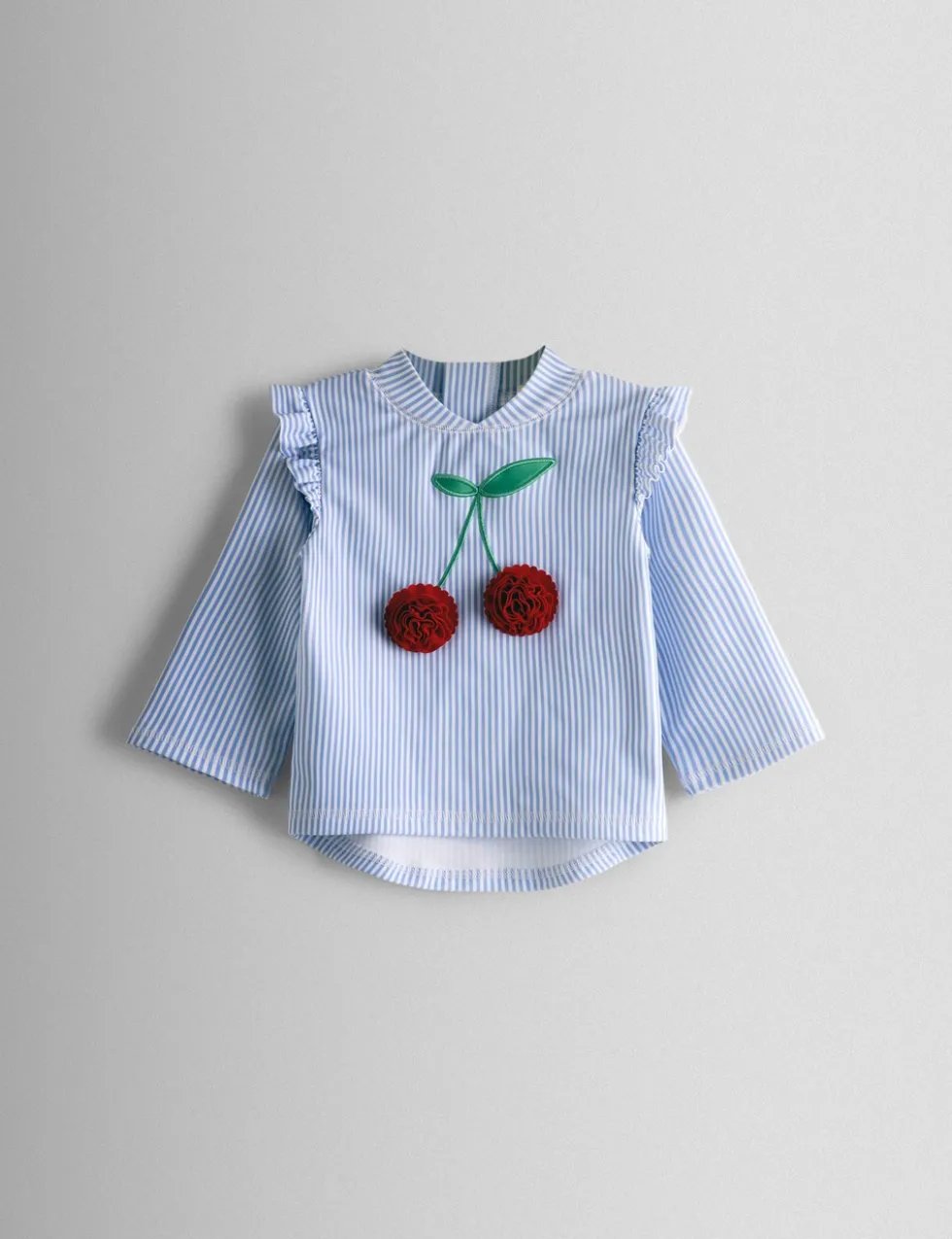 2 Piece Cherry Stripe Swim Set (6 Mths-6 Yrs)