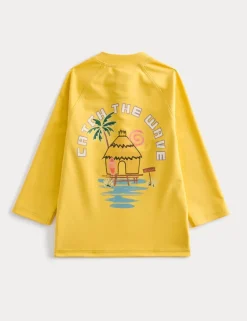 2 Piece Coconut Graphic Swim Set (2-8 Yrs)