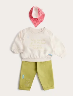 3 Piece Cotton Rich Adventure Outfit (0-3 Yrs)