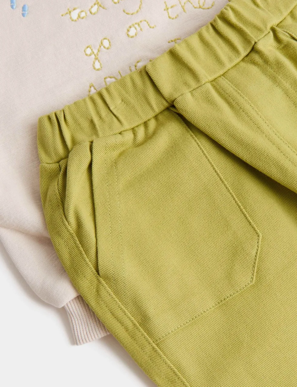 3 Piece Cotton Rich Adventure Outfit (0-3 Yrs)