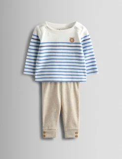 2 Piece Cotton Rich Bear Outfit (0-24 Mths)