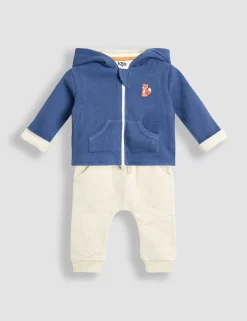 3 Piece Cotton Rich Fox Outfit (0-24 Mths)