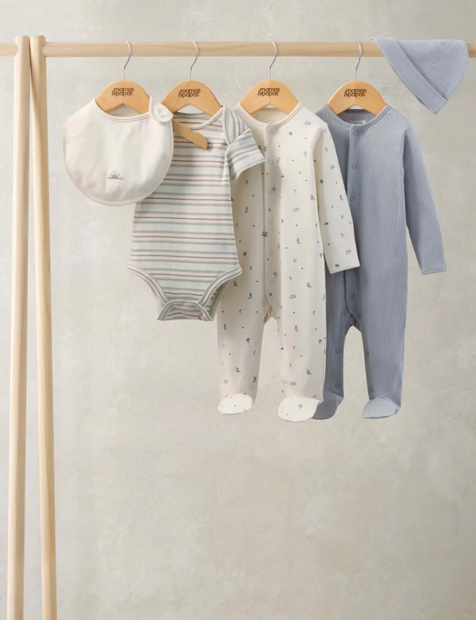 5 Piece Cotton Rich Gift Set (6½lbs-9 Mths)