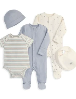 5 Piece Cotton Rich Gift Set (6½lbs-9 Mths)
