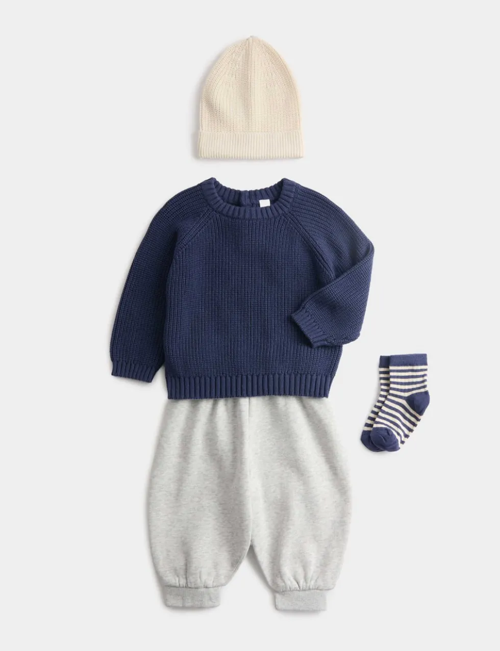 4 Piece Cotton Rich Knitted Outfit (0-6 Yrs)