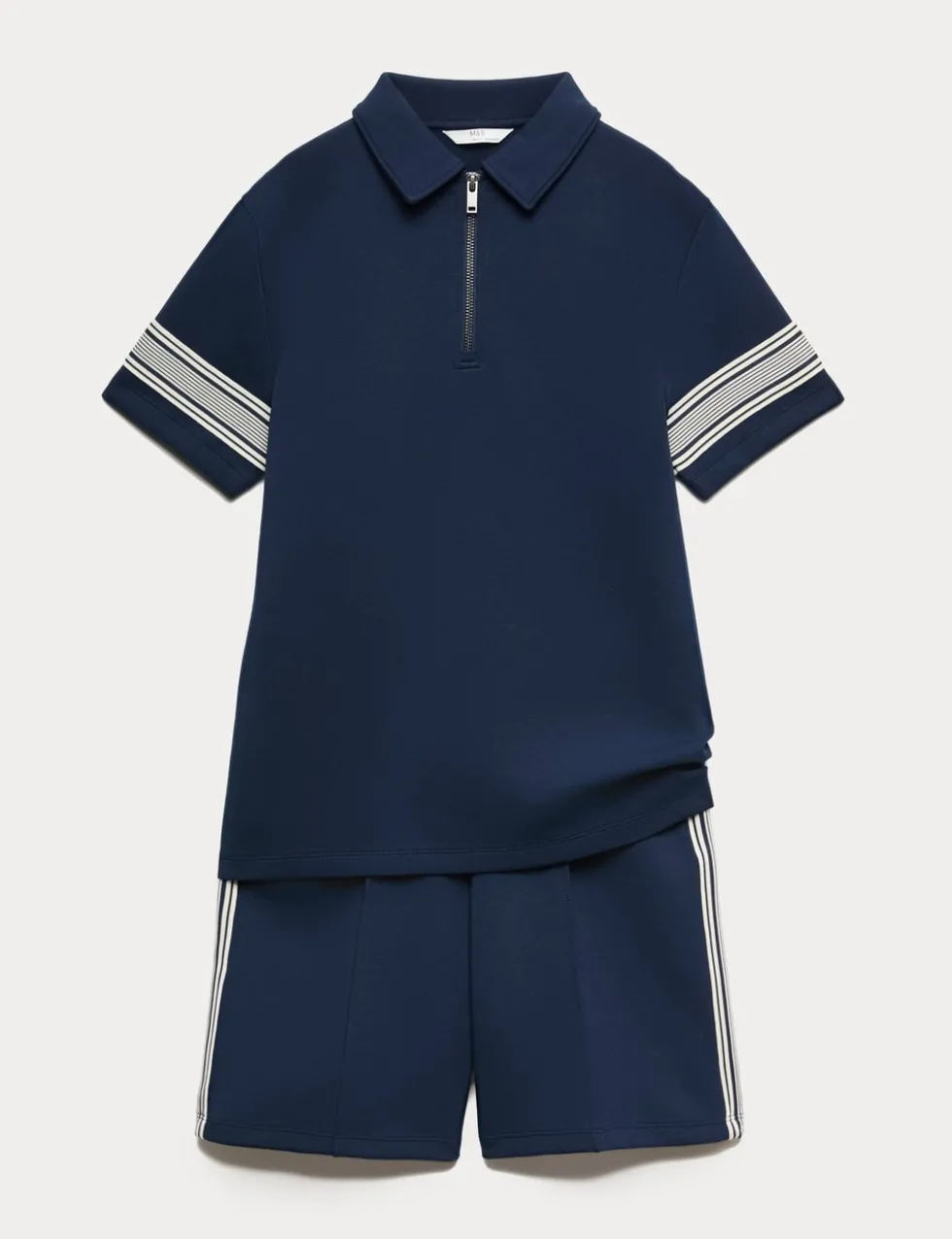 2 Piece Cotton Rich Polo & Short Set (6-16 Yrs)