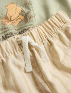 2 Piece Cotton Rich Winnie the Pooh™ Outfit (0-3 Yrs)