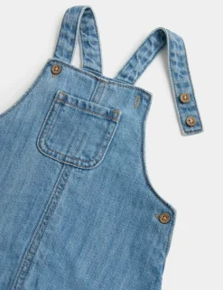 2 Piece Denim Peter Rabbit™ Bibshort Outfit (0-3 Yrs)