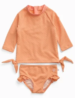 2 Piece Frill Long Sleeve Tankini (0-5 Yrs)
