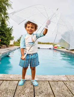 2 Piece Long Sleeve Rash Vest Swim Set (6 Mths-6 Yrs)