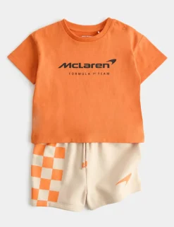 2 Piece McLaren Shorts & T-Shirt Outfit (0-3 Yrs)