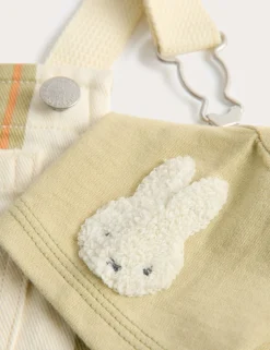 2 Piece Miffy™ Bib Short and Top Outfit (0-3 Yrs)