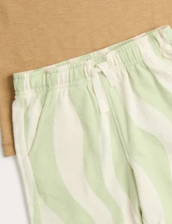 2 Piece Pure Cotton Bali Coconuts Outfit (2-8 Yrs)