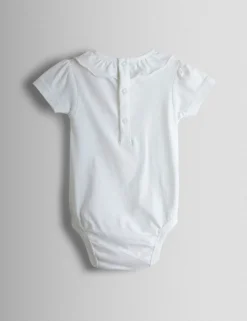 2 Piece Pure Cotton Bunny Dungaree Outfit (0-24 Mths)