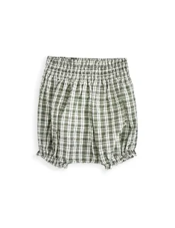 2 Piece Pure Cotton Check Top & Bottom Set (0-3 Years)