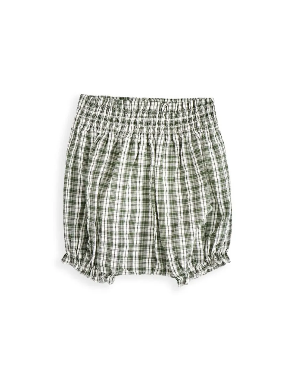 2 Piece Pure Cotton Check Top & Bottom Set (0-3 Years)