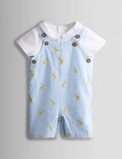 2 Piece Pure Cotton Chick Outfit (0-24 Mths)