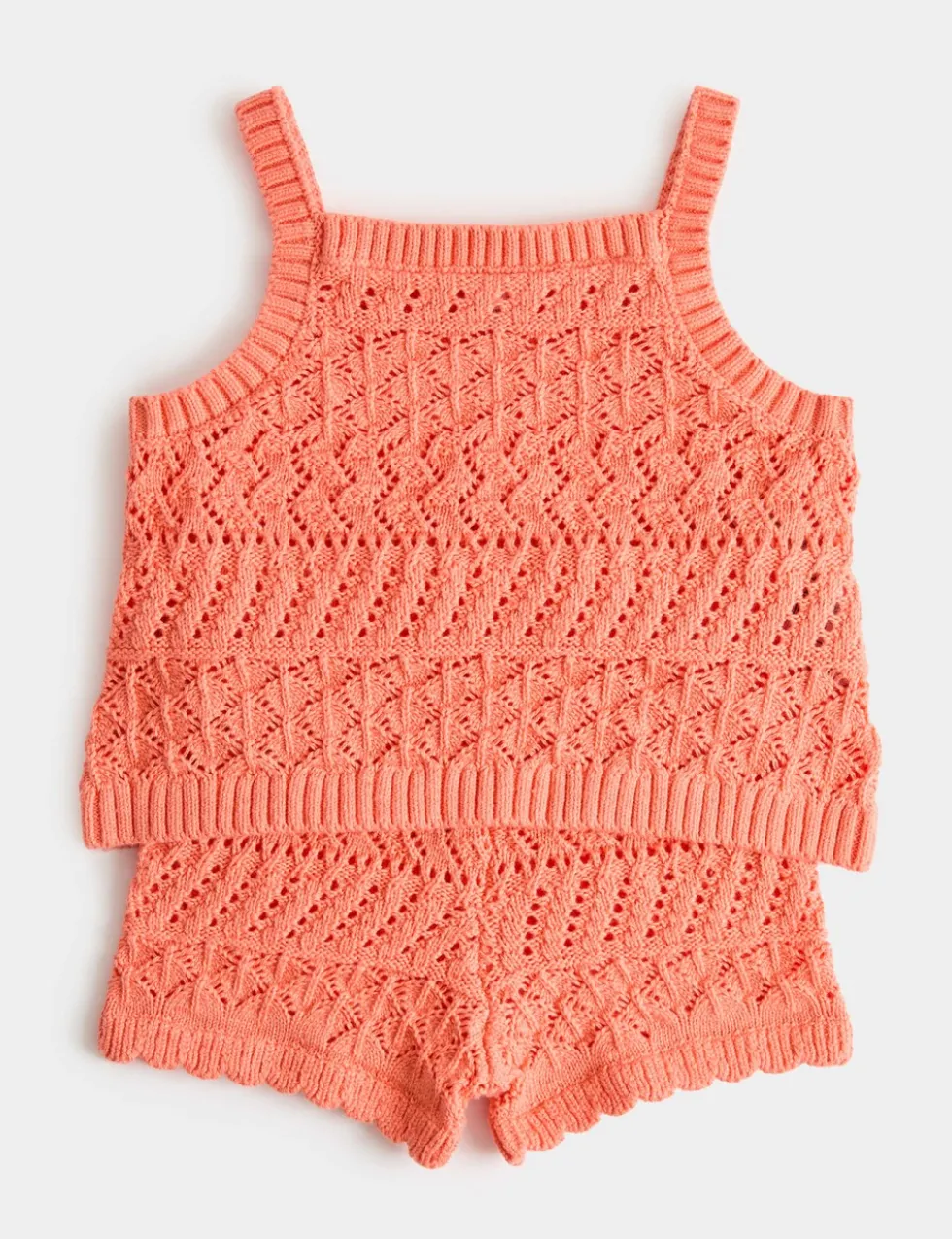 2 Piece Pure Cotton Crochet Outfit (0-5 Yrs)