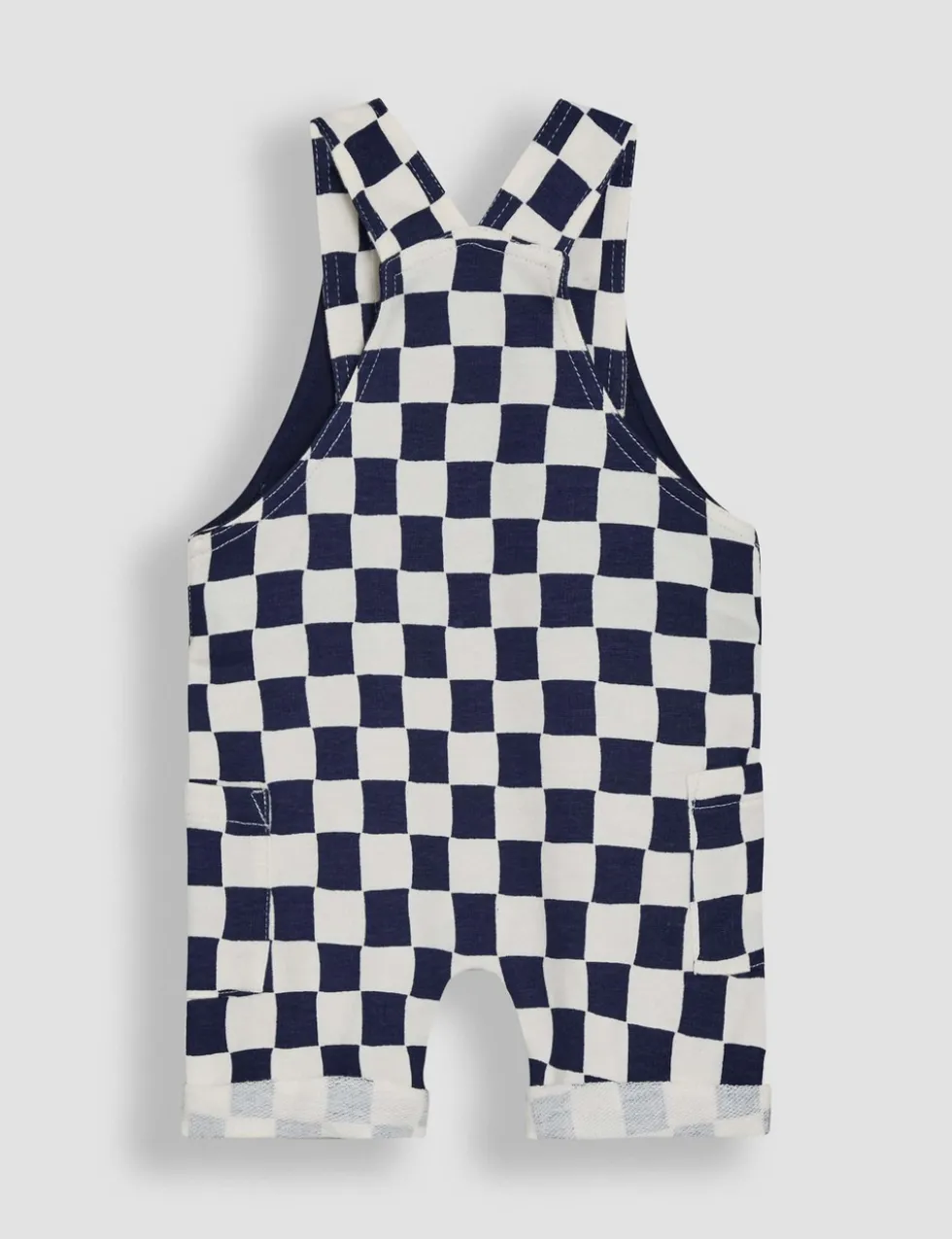 2 Piece Pure Cotton Dungaree Outfit (0-24 Mths)