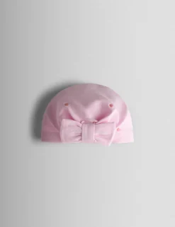 2 Piece Pure Cotton Embroidered Sleepsuit with Hat (7lbs-18 Mths)