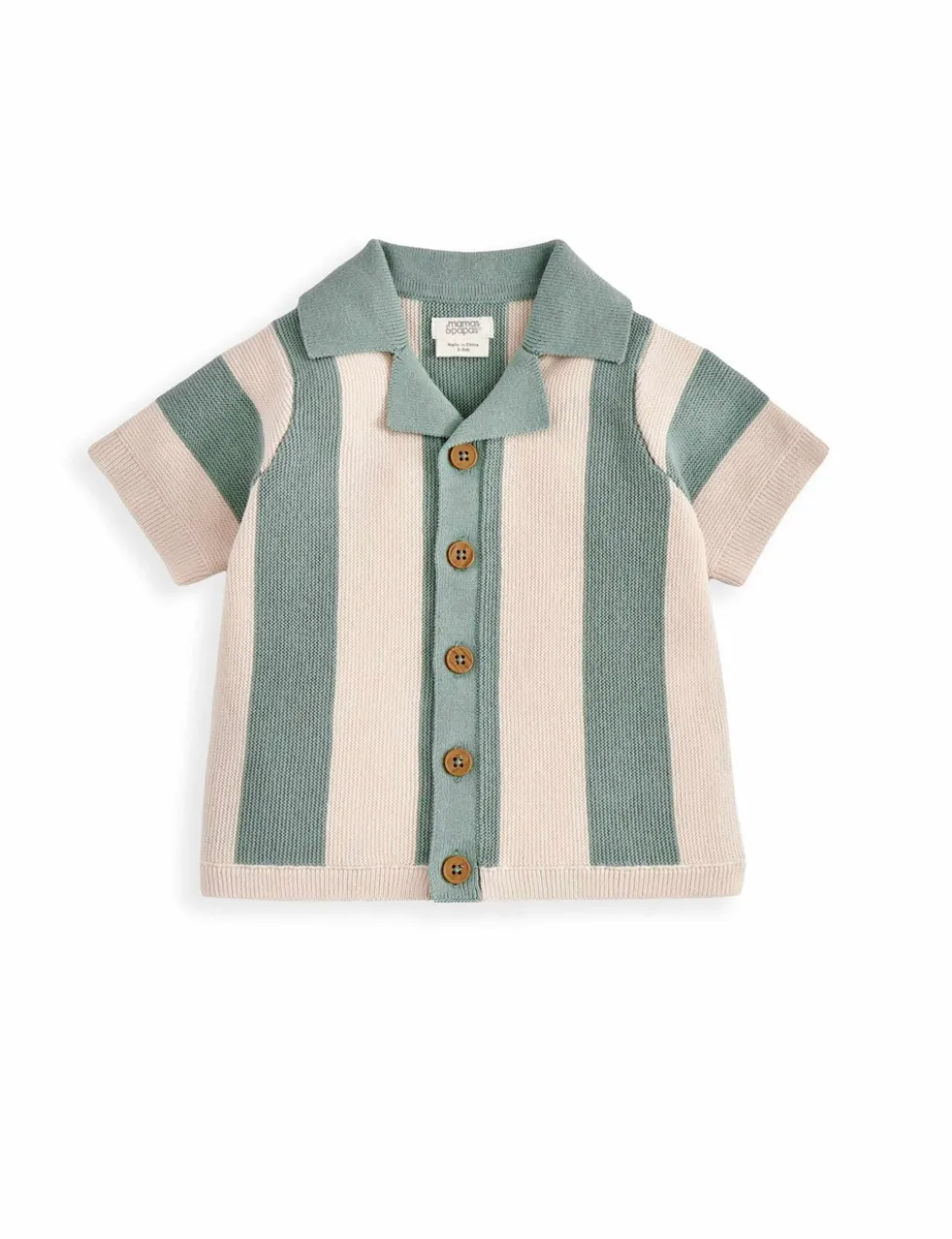2 Piece Pure Cotton Knitted Top & Bottom Set (0-3 Years)